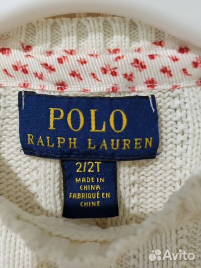 Свитер Ralph Lauren 2T