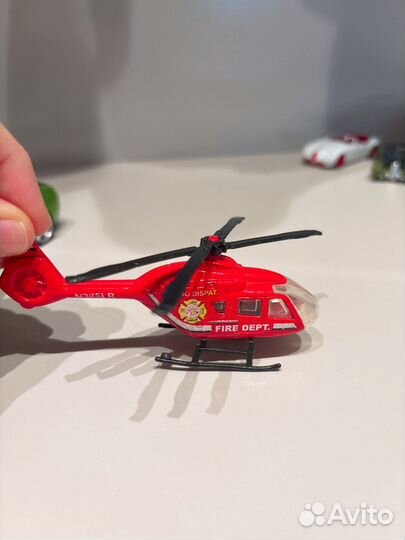 Набор хороших машин пожарные+скорая+военная+swat