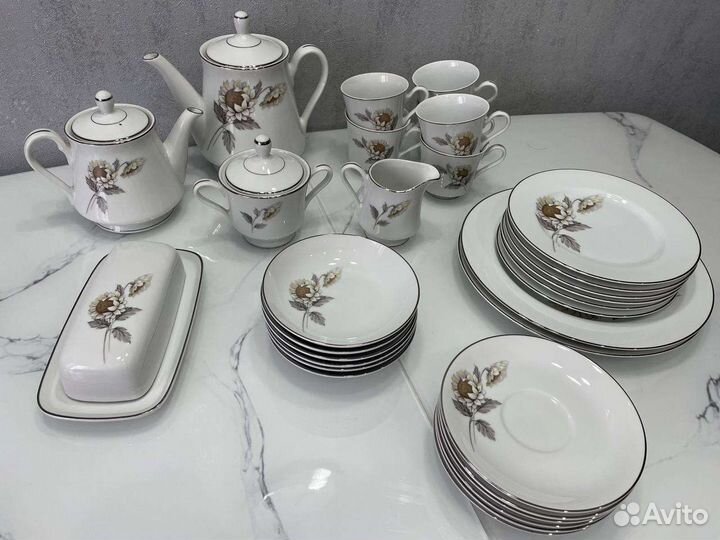 Чайный сервиз фарфор япония