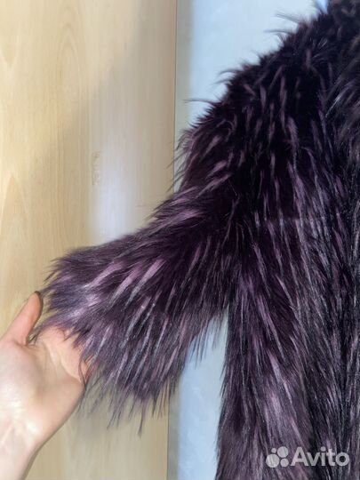 Шуба из искусственного меха