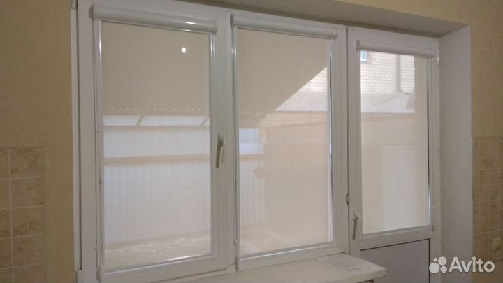 Жалюзи рулонные бланш белый