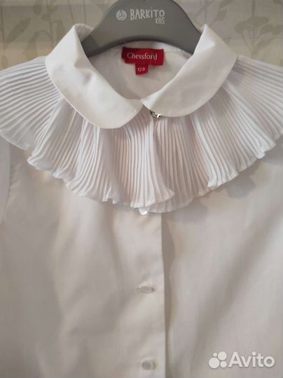 Рубашка блузка для девочки 122-128