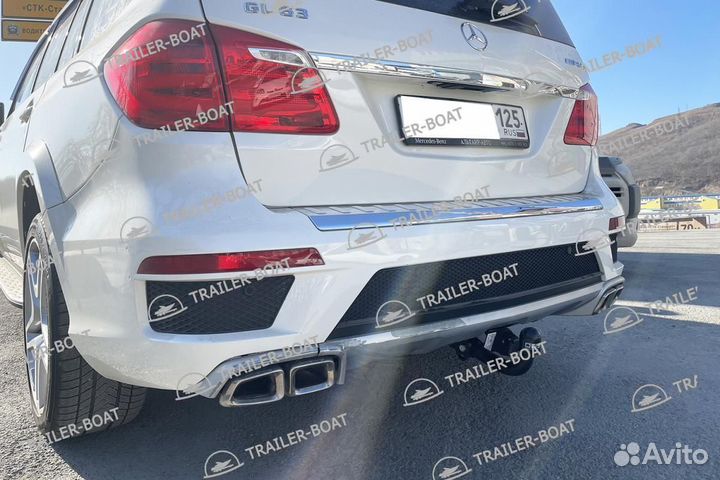 Фаркоп Mercedes-Benz M-Class 11-16 W166 рама и крюк-шар, 50мм 25849