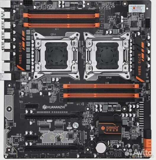 Мат. плата Huananzhi x79-8D+2670*2+128gb