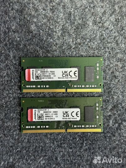 Kingston DDR4 8Gb - 16Gb 3200Mhz