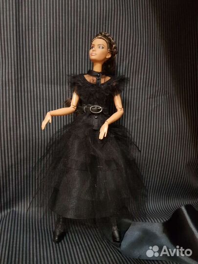 Платье, форма, плащ в стиле Уэнсдей Аддамс Адамс