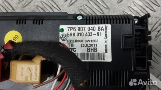 Блок управления печки и климат-контроля volkswagen