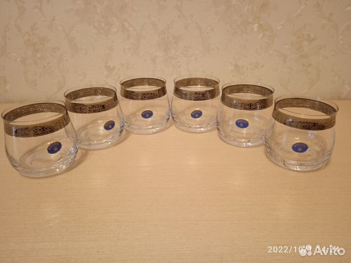 Набор стаканов для виски bohemia Чехия