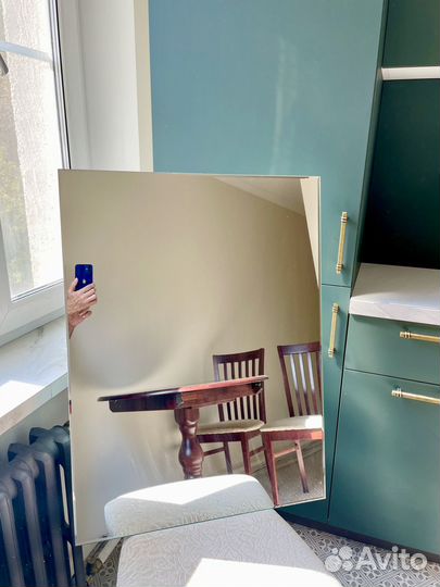 Зеркало с фацетом 60 см:80 см