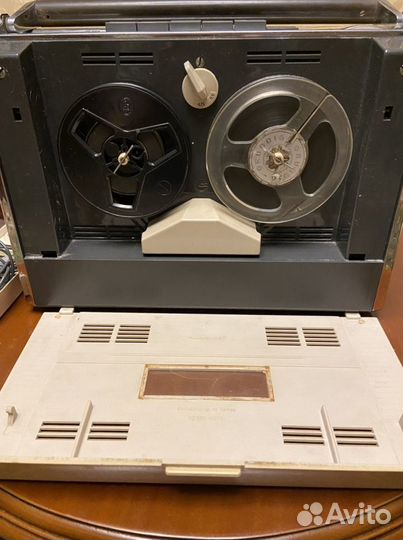 Катушечный магнитофон grundig tk 6 с микрофоном