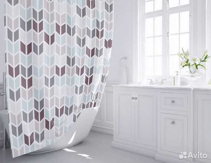 Штора для ванной Fixsen Next (FX-2519)