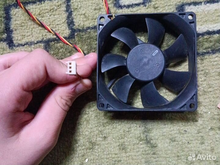 Корпусные вентиляторы 80 mm