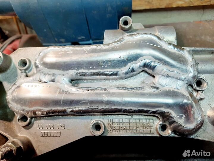 Заваренный теплообменник Opel Chevrolet