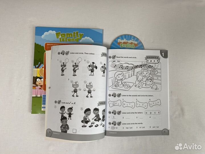 Poptropica English islands 1/ (AB,PB,CD) новый