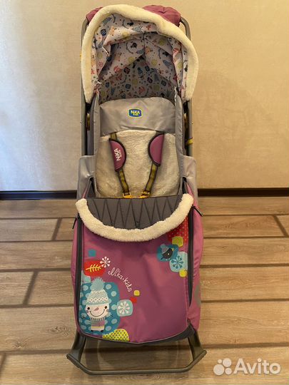 Санки на колесах