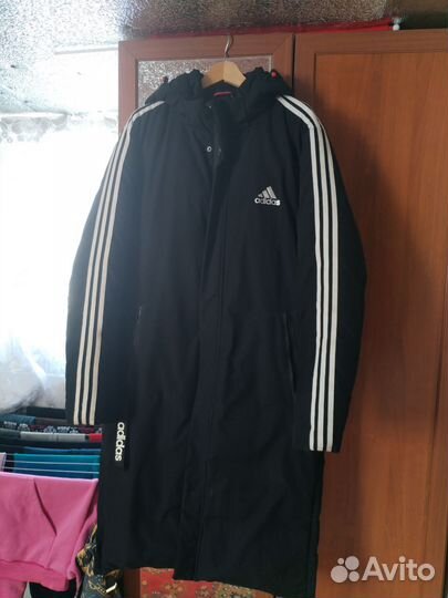 Пуховик зимний мужской adidas