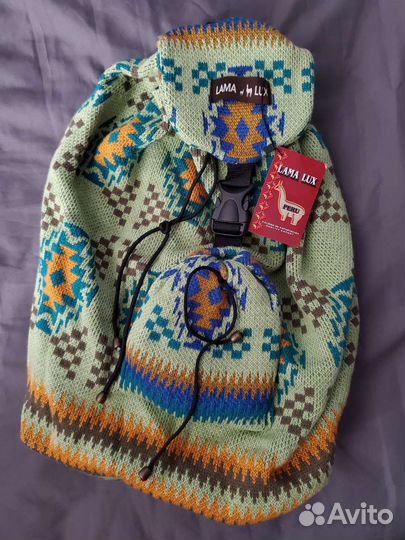 Рюкзак из шерсти ламы Новый