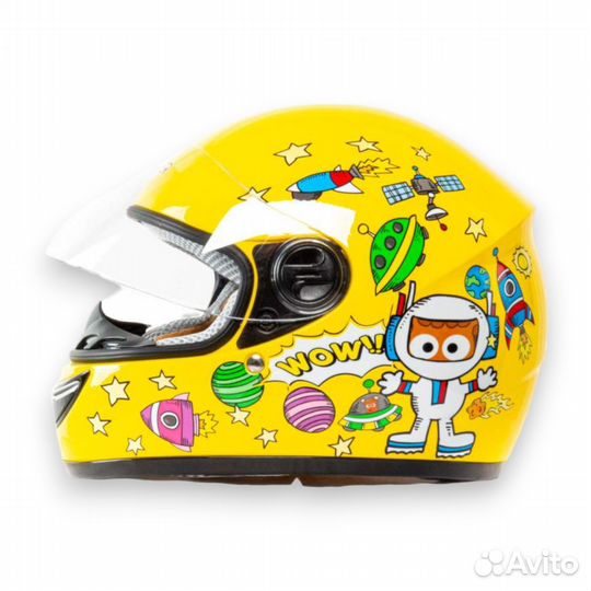 Мотошлем интеграл Hizer 105 детский для мотоцикла