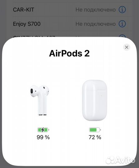 Airpods 2 оригинальные