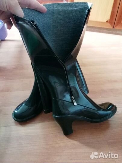Сапоги резиновые женские новые