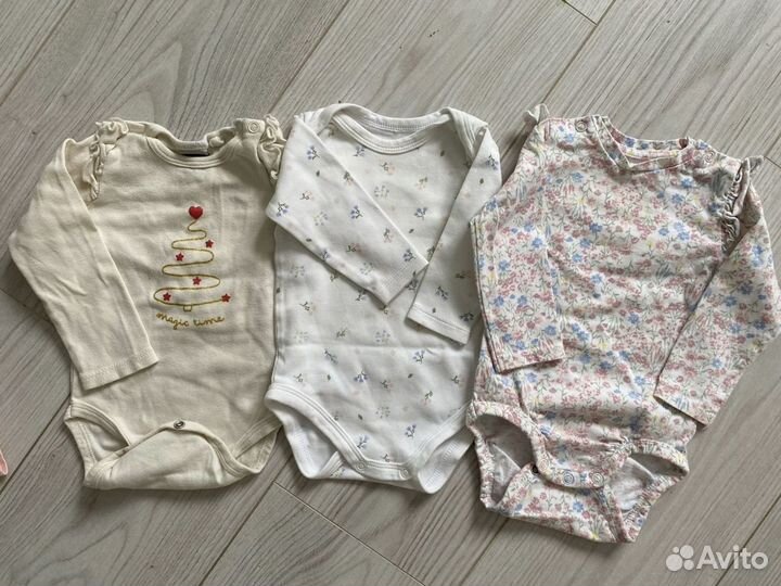 Вещи пакетом на девочку 62-68