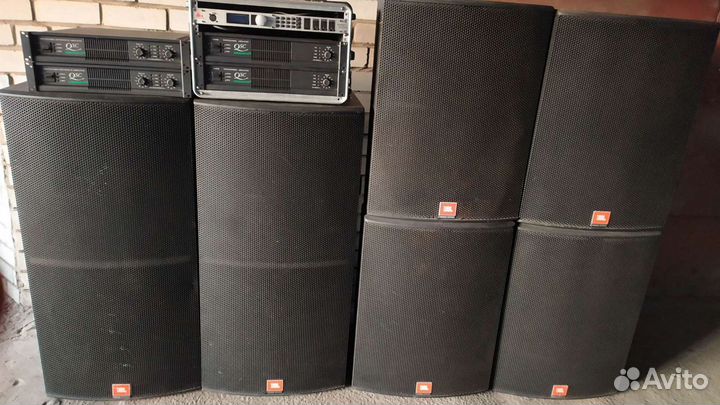 Комплект звука JBL, QSC