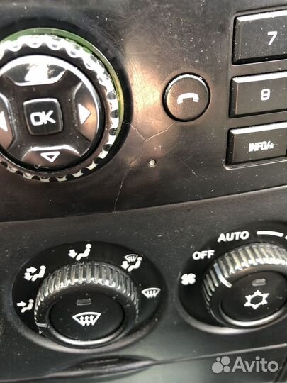 Центральная консоль priora 2 DIN