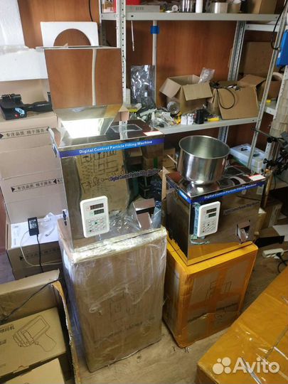 Фасовочный аппарат для дозирования сыпучих материа