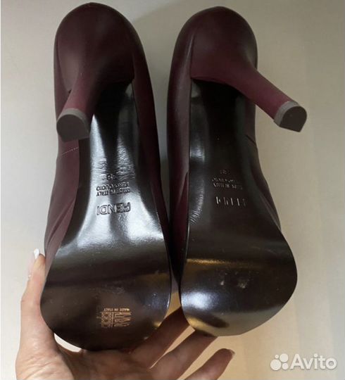 Ботильоны fendi оригинал