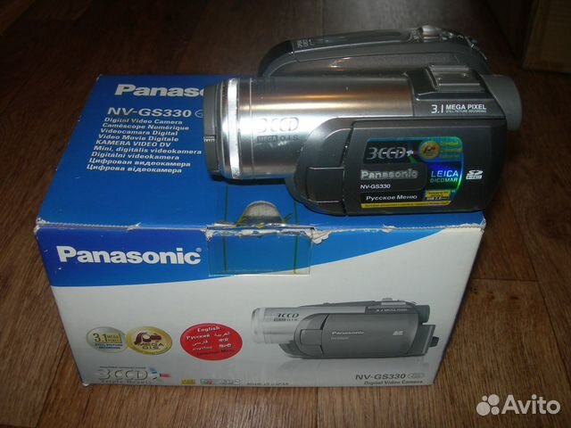 Видеокамера Panasonic NV-GS330