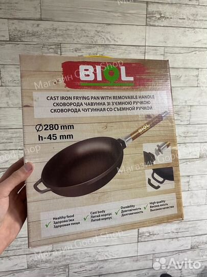 Чугунная сковородка