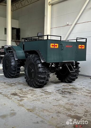 Переломка Grizzly (Снегоход - Болотоход)