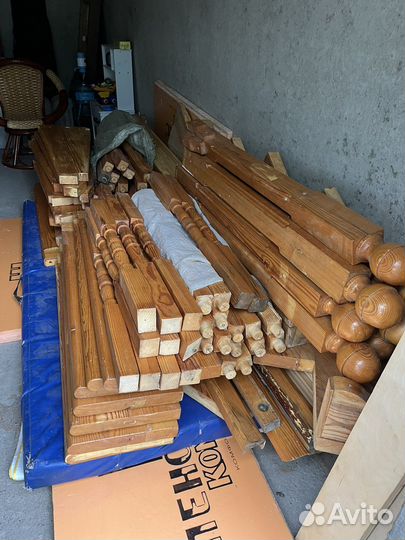 Лестница деревянная на второй этаж бу