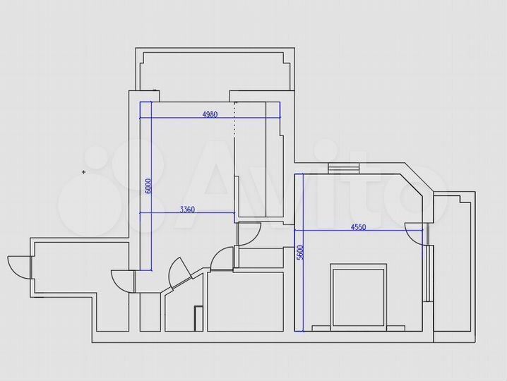 2-к. квартира, 72 м², 7/8 эт.