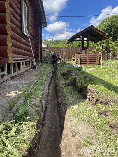 Дренаж участка / ливневка водоотведение/ Под ключ