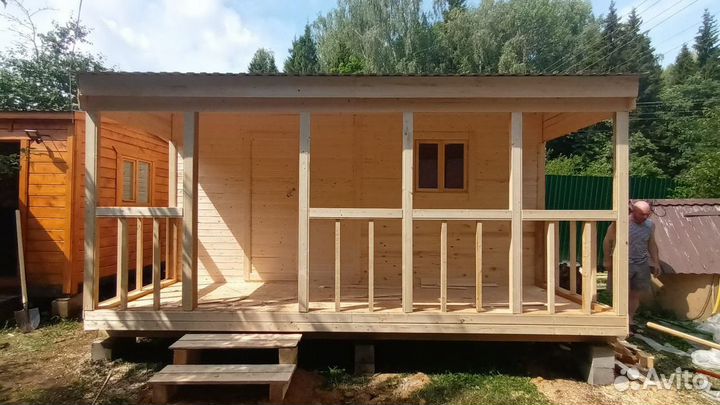 Бытовка и хозблок из прочных материалов