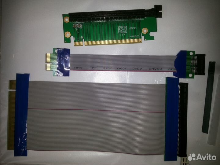 Удлинители и адаптер PCI-E x16, x1