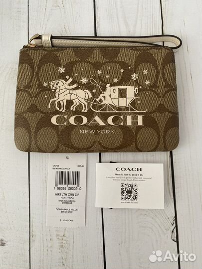 Кошелек Coach новый оригинал
