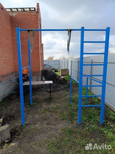 Турник уличный брусья спортивный комплекс