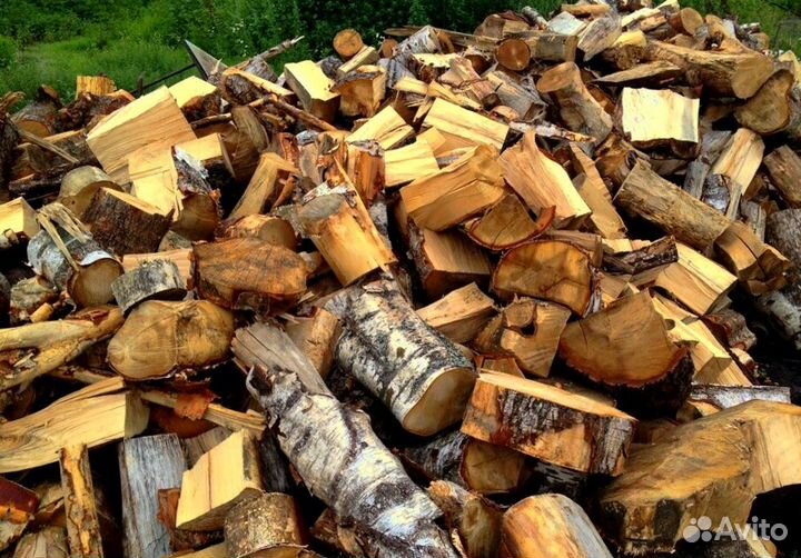 Дрова крупноколотые