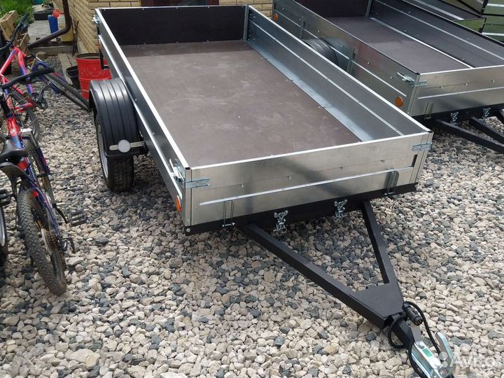 Прицеп 2500х1300мм самосвал с удлинителем дышла