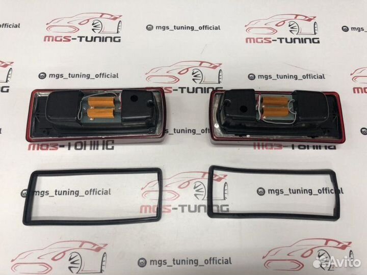 Задние фонари Mercedes G-class w463 диодные красн