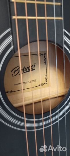 Акустическая гитара belucci 7/8
