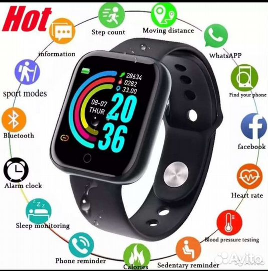 Smart watch Фитнес браслет