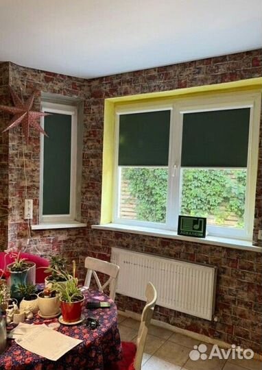 Рулонные кассетные шторы блекаут C9541-P1054