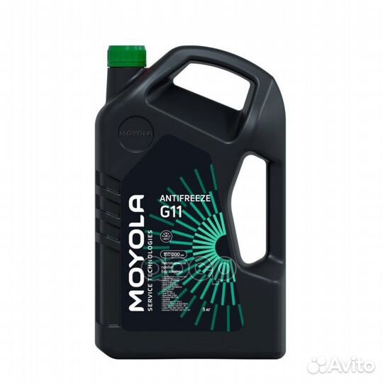 Антифриз готовый зеленый G11 5л MA5G11 moyola