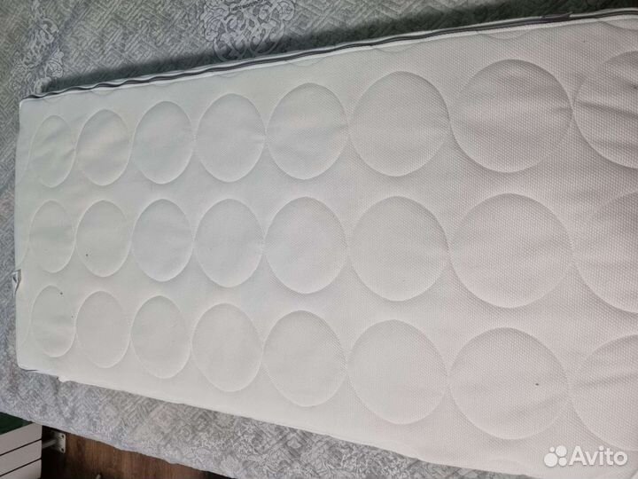 Матрас детский 120 60 IKEA с бортиком