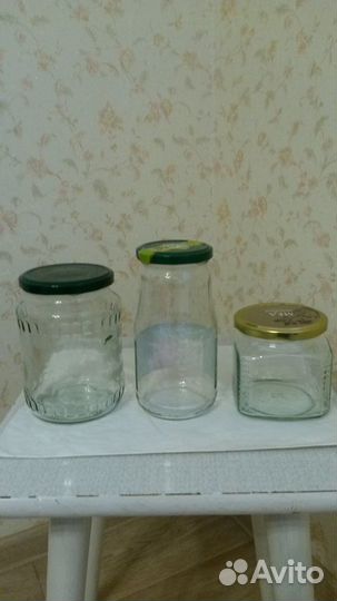 Банки и емкости стеклянные разные