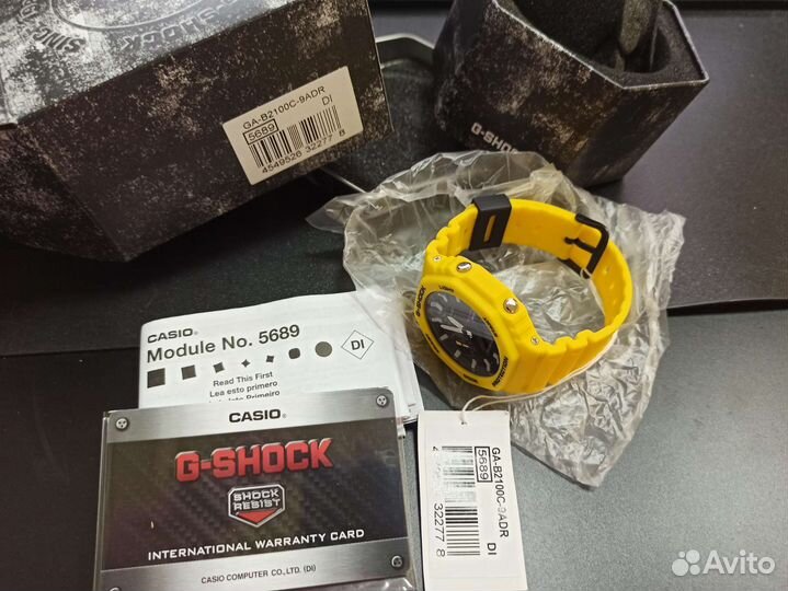 Часы Casio G-Shock GA-B2100C-9A, оригинал, новые