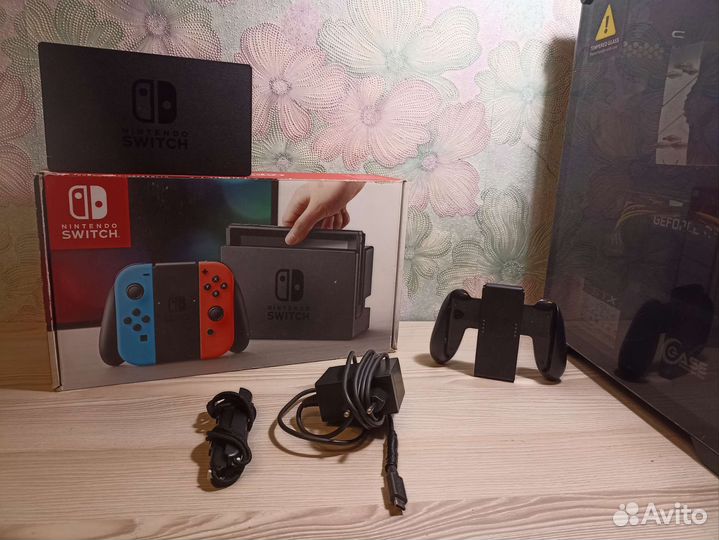 Nintendo switch прошитая + игры